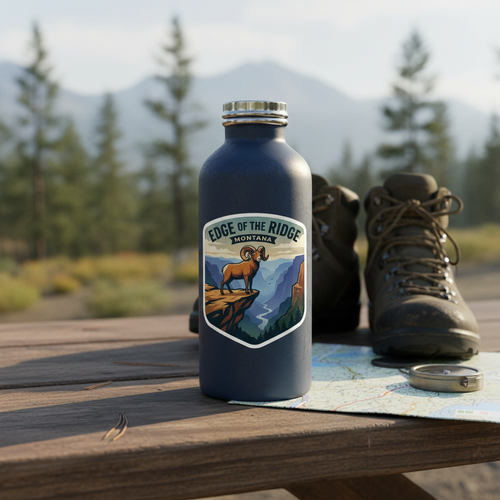 Edge of the Ridge Montana Sticker