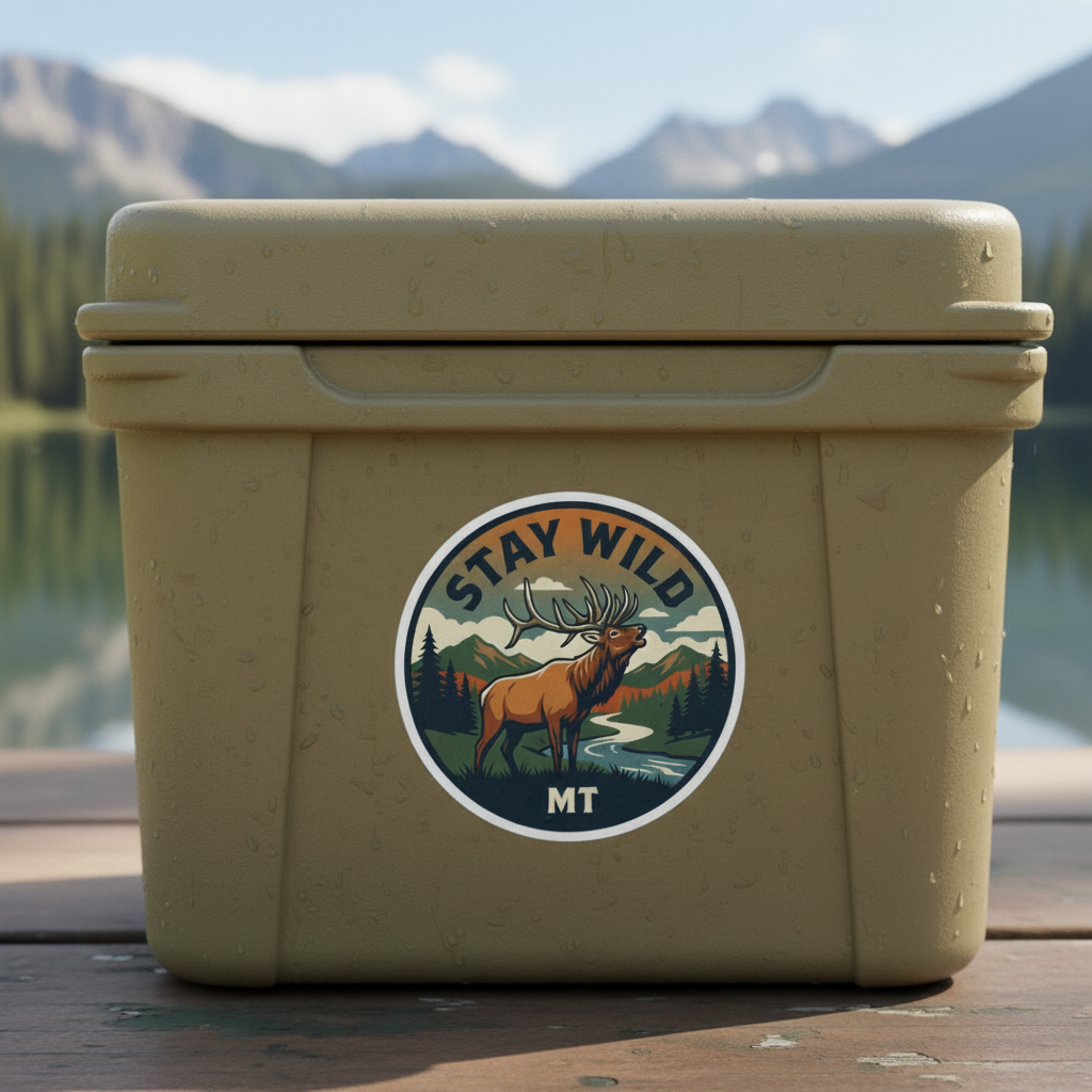 Stay Wild MT Sticker